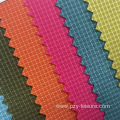 Waterproof 210D double-color 0.1 plaid fabric